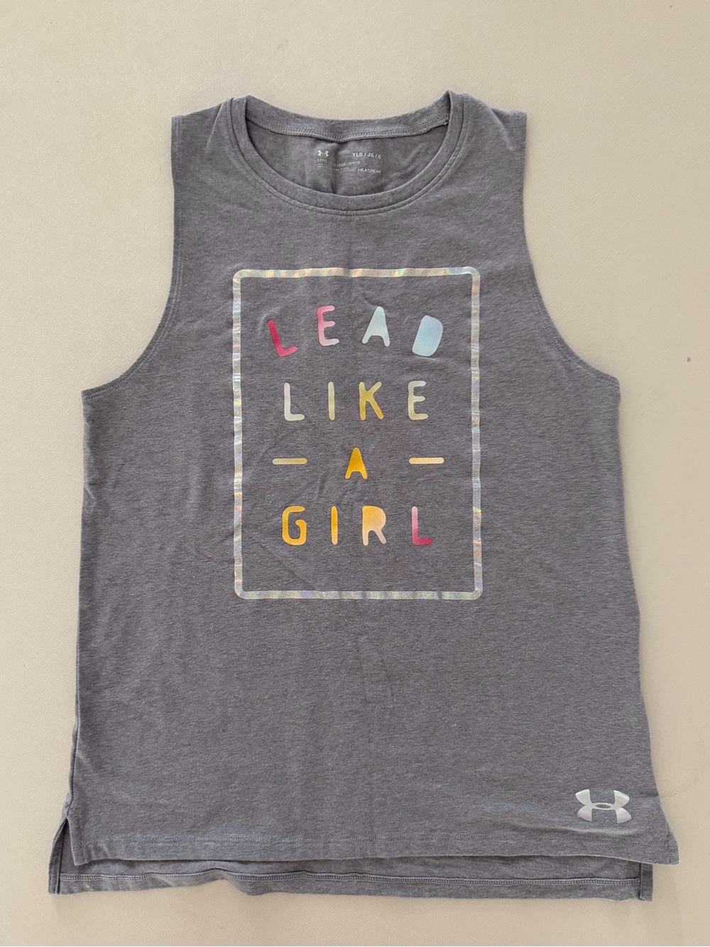 Under Armour Athletic Tank Top Youth Size L